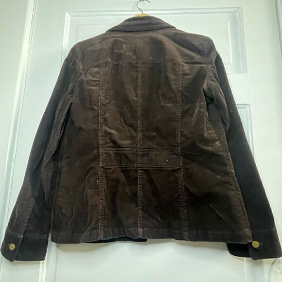 Jones NY & Co Chocolate Corduroy Jacket - Picture 6 of 10